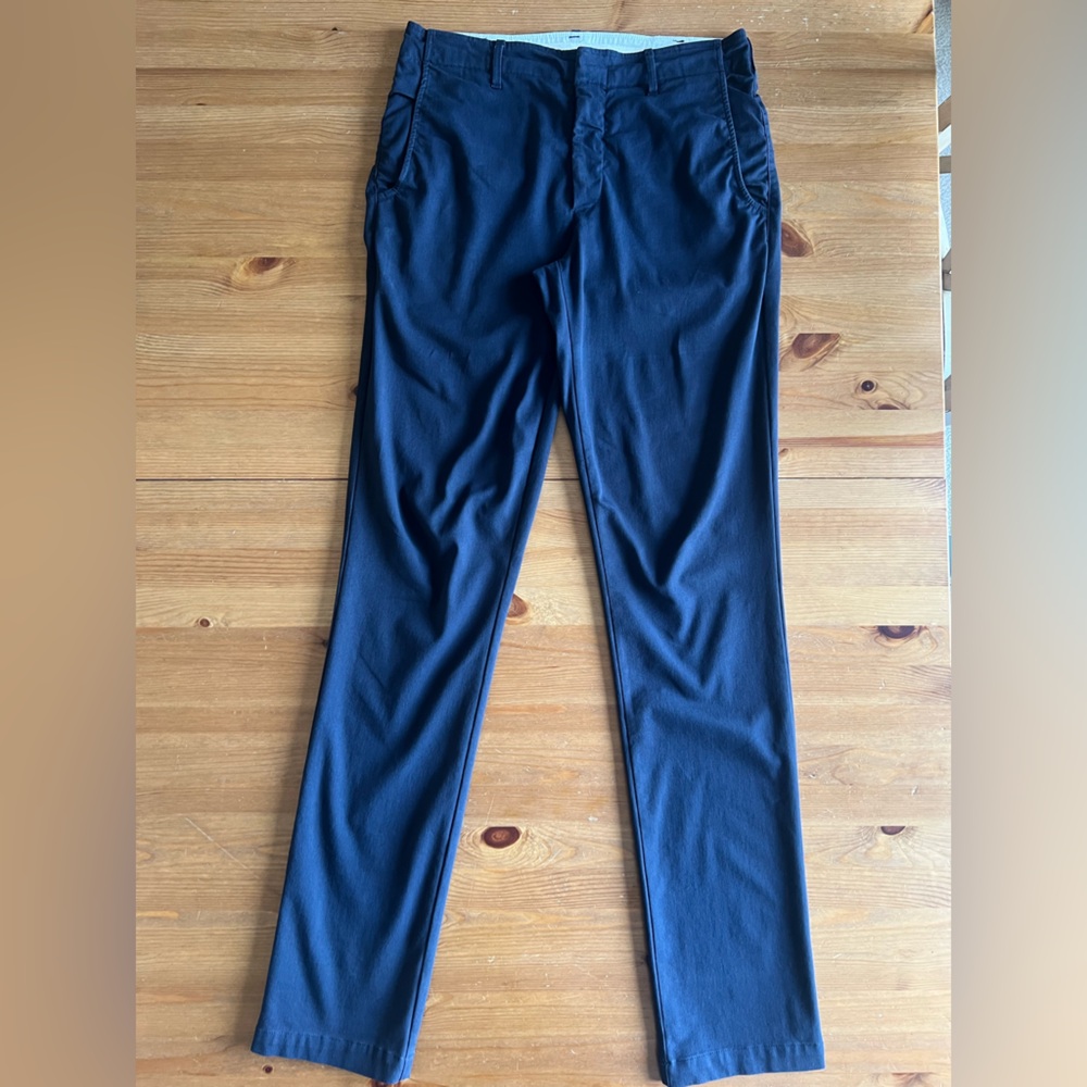 Outlier Navy Stretch Twill Chinos